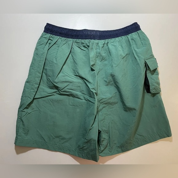 Tommy Hilfiger Swim Trunks Cargo Pockets Mens L Green - Picture 3 of 6